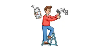 Professional CCTV Camera Installation Work